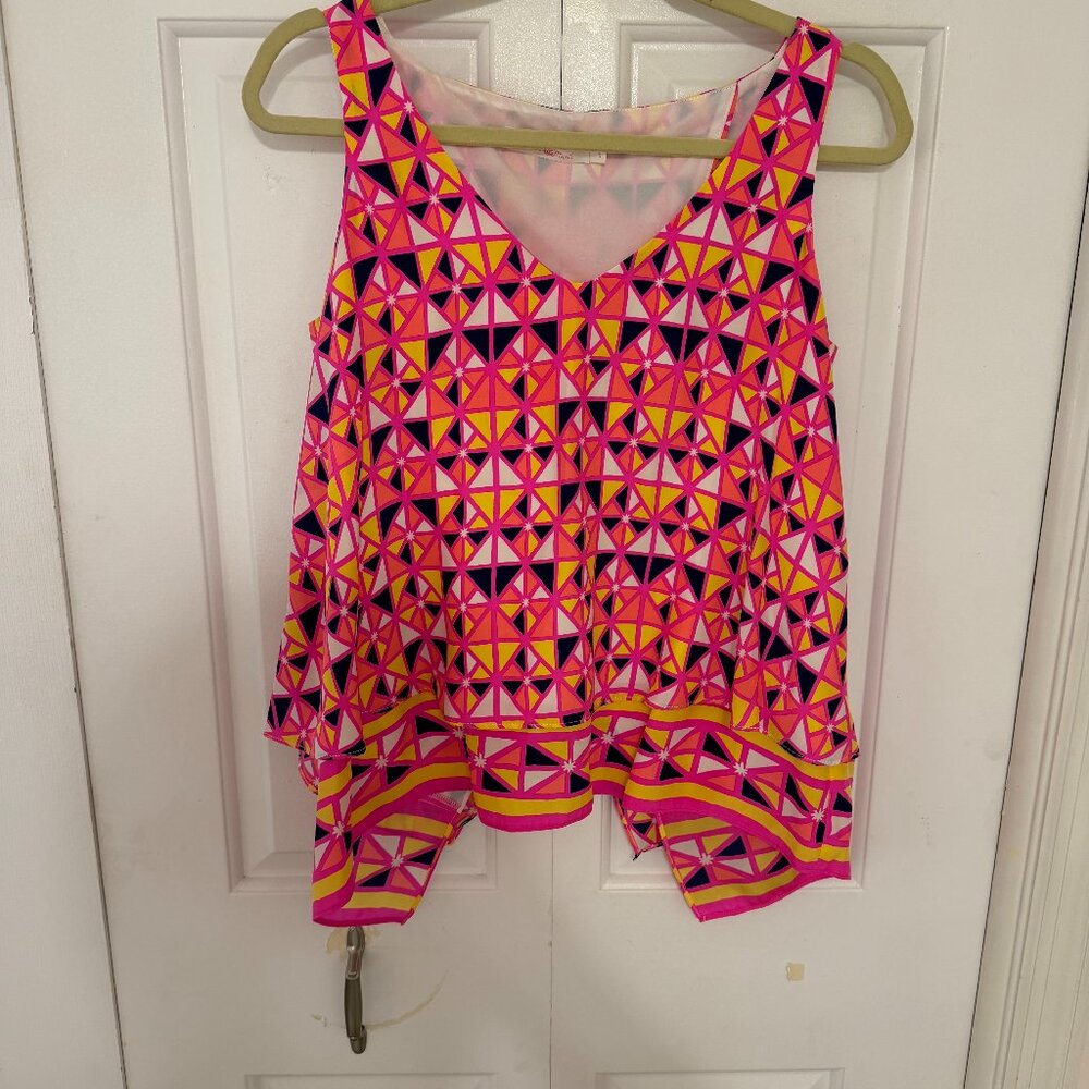 Colorful Alice & Trixie Silk blouse